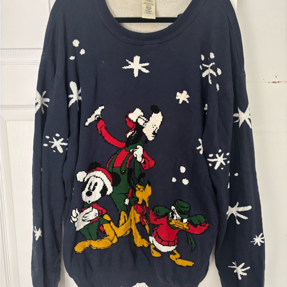 Disney Christmas Carol Sweater
